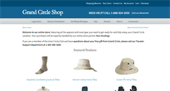 Desktop Screenshot of grandcircleshop.com